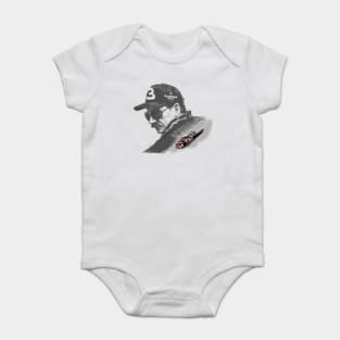 Dale earnhardt nascar racing Baby Bodysuit